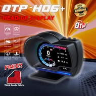 OTP H06+ Myvi Old Viva Avanza Avy Yrv Passo All Car Use OBD2 Meter Gauge Head Up Display