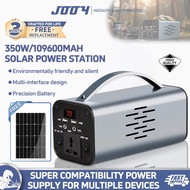 Portable Power Station 150W/300W/350W AC 220V Output Emergency Backup Powerbank Solar Generator Camp