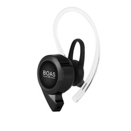 BOAS LC-888 Mini Stereo Wireless Bluetooth Headphone Handsfree Headset with Mic Bluetooth 4.1+ERD Earphone In-Ear Voice Prompt Number Reporting with Earhook