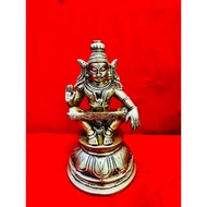 LORD AYYAPPAN BRASS IDOL SILAI /AYYAPPA SABARIMALA SWAMY STATUE / IDOL SCULPTURE BLESSING FOR PUJA ,