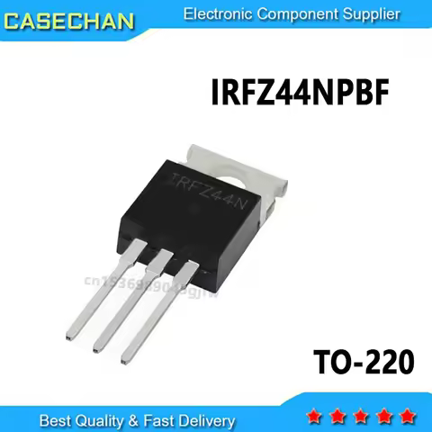 5pcs-10pcs/lot IRFZ44NPBF IRFZ44N IRFZ44 FZ44N N-Channel 49A 55V Transistor MOSFET Best quality