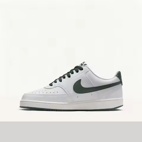 Nike Court Vision Low Classic Retro Versatile Slip-Resistant Lightweight Low-Top Skate Shoes Men's &