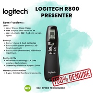 Logitech R800 Laser Presenter 100% Genuine