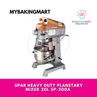 Mybakingmart | SPAR Mixer SP-200A (20L) Heavy Duty Planetary Mixer