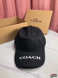 COACH 寇馳 2020新款 男生棒球帽 白色LOGO帽子 美國代購