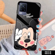 CASE VIVO V21 4G / V21 5G - Casing VIVO V21 4G Latest 5G/ AERO STORE [DSNY CARTOON] Silicone VIVO V2