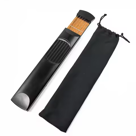 Ergonomic Portable Pocket Guitar Chord Trainer with Adjustable Tension 6 for Acoustic Electric Guita