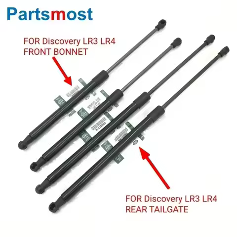 LR009106 BKK780010 Bonnet Gas Spring BHE780060 780012 LR086368 Tailgate Strut 2pcs of Gas Lifts for 