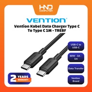 Vention Type C To Type C Data Charger Cable 1M 1.5M 2M