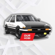 Sticker Drift AE86 Initial D Tofu Shop