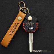 SYM Motors 2024-25 DRG BT 2nd Generation 158 TCS Key Case Leather Ring Car Key Case