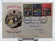 1970 A Chrismas Carol First day cover首日封