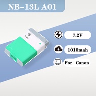 Rechargeable Lithium Ion Battery For Canon G7X3 G7X2 SX720 SX730 G9X G1X G5X 7.2V 1010mAh