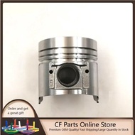 4PCS Diesel Engine Piston 6201-32-2121 With Rings For Komatsu 4D95S Engine