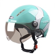 Men Women Electric Motorcycle Helmet High Strength ABS Shell Scooter Vespa Casco Moto Summer Half Helmets Bicycle Capacete