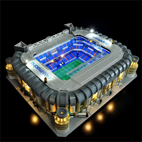 LYBMTWF LED Lighting Kit Compatible with Lego 10299 Bernabéu Stadium Model(NOT Include The Model Bri