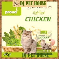 Proud Super Premium Cat Food Chicken 8kg