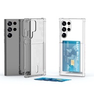 CLEAR SOFT CASE CARD SAMSUNG NOTE 20 / NOTE 10 / NOTE 9