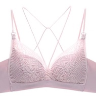 Best Coll [ Isi 1Pcs Dan 2Pcs ]Bra Wanita Set+Cd Bra Seamless Motif Renda Bagian Depan Busa Sedang K