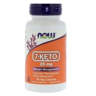 Now Foods, 7-KETO, 25 mg, 90 Veg Capsules, 100% Vegetarian