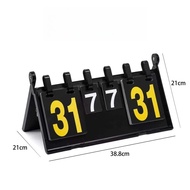 Runvictor Portable Scoreboard Flip Counter Board Waterproof Folding Sukan Basketball Badminton Ping 