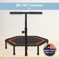 Merach MR-1567 Trampoline Adult Kids Jumping Bed Home Gym Exercise Fitness Equipment Trampolin 翻床