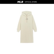 MLB ชุดเดรส ผู้หญิง WomenS Basic Hoodie Long Dress รุ่น 3FOPB0154 50CRS Cream