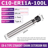 ER-A Type Extension Rod Collet Chuck Holder E8 ER11 ER16 ER20 Engraving Machine ER Straight Shank Ex