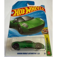 Hotwheels Gordon Murray Automotive T.33 Green 26F