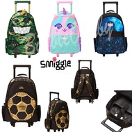 Best Smiggle Backpack Trolley With Lights Trolley Bag Smiggle Ori Tas Anak Limited Edition