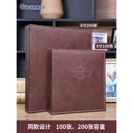 Guangmei Manufacturer PU Leather 27cm Photo Album 100 Sheets 200 Sheets Photo Album Interstitial Ret