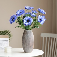 Pastoral Simulation 3 Anemone Home Decoration Floral Ornaments Photography Props Artificial Flower S