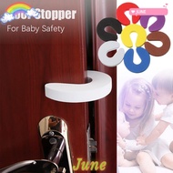 JUNE1 4PCS Door Stopper  Door Clip Foam Finger Protector