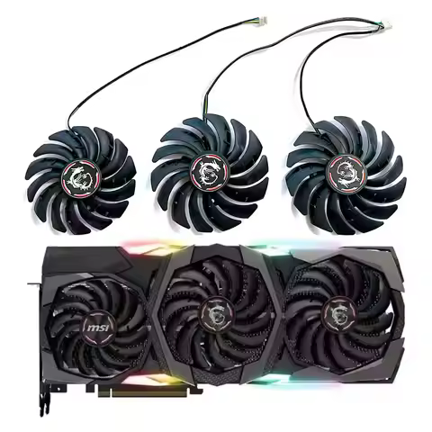 PLD09210S12HH PLD10010S12HH replace For MSI GeForce RTX2080 Ti 2070 Super GAMING X TRIO RTX 2080Ti G