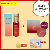 [COMBO SET MAKEUP ] Okaya Masterpiece Liquid Foundation Mua Bellaz + Okaya Loose Powder