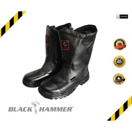 (Harga Special 🔥) Black Hammer Men High-Cut Safety Boots | Kasut Safety Black Hammer Original BH 233
