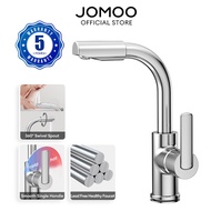 JOMOO Basin Sink Faucet 360 Degree Swivel Bathroom Mixer Single-Lever Water Saving Wash Basin Tap Mixer