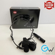 SHOW HS-03+PW-100A Headset Microphone with Phantom Power