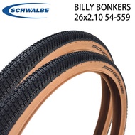 {Grade two} SCHWALBE BILLY BONKERS 26x2.10 Bike Tire Steel Wire Tire for MTB Dirt Jump Brown Edge 54