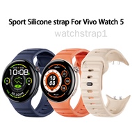 Sport Silicone strap For Vivo Watch 5 Smartwatch Accessories wrist Bracelet Correa Belt For Vivo Wat