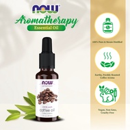 (Best by 12/26) NOW Essential Oils, Coffee Oil, 100% Pure, 1-Ounce (30ml)