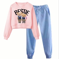 Bestie bear Pants For Teenage Girls bestie bear Pants soft jeans