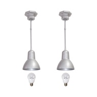 EELIC LHG-101 CONTENTS 2 PCS CLASSIC FLEXIBLE HANGING DECORATIVE LIGHTS + 2 PCS 5 WATT LED LIGHTS LA