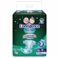 CONFIDENCE Classic Night XL Isi 6 / Popok Dewasa/ Pampers Dewasa