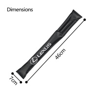 Car Interior Seat Gap Filler Soft Pad Plug Organizer Accessories for Lexus IS200 IS250 IS300 CT200 E