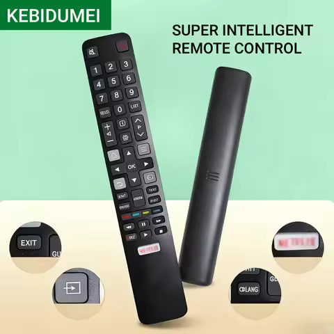 RC802N Universal Remote Control Smart TV Replacer For TCL 4K UHD LCD /LED Smart TCLTV U43P6046/U55C7