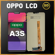 LCD OPPO A3s Original 100% lcd touchscreen free lem fullset asli Ori layar hp FHD Digitizer Resolusi