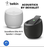 香港行貨Belkin Soundform Elite Hi-Fi 智能喇叭 + 無線充電器