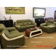 Sofa Casa Leather(Fully) 1+2+3