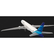 2Z5F Diy Miniature Papercraft Boeing Aircraft 777-300Er Garuda 7Of4
